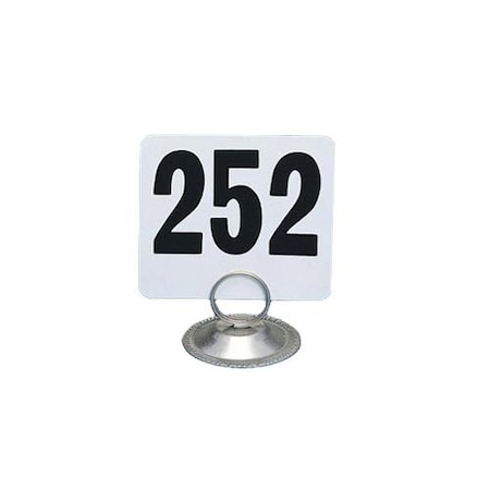 American Metalcraft 1 5/8 in Stainless Steel Loop Style Card Holder MH252